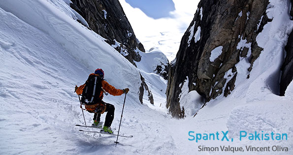 SpantX, ski de pente raide au Pakistan
